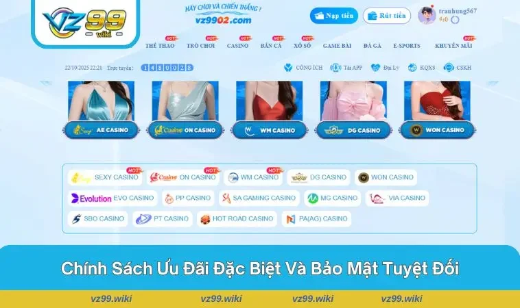 Các banner khuyến mãi hấp dẫn và liên tục được cập nhật