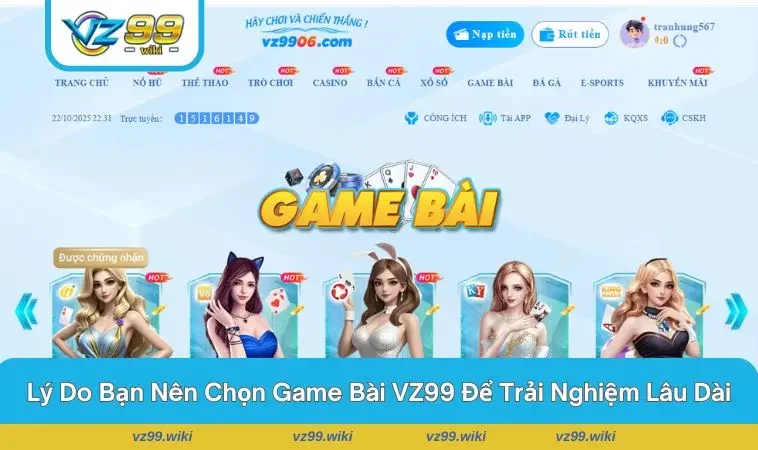 Lựa chọn trải nghiệm lâu dài với từng người chơi đam mê