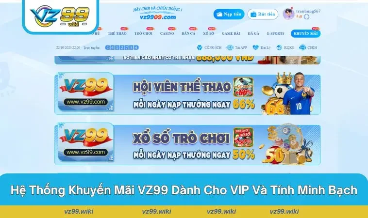 Thẻ VIP độc quyền và các đặc quyền ưu tiên