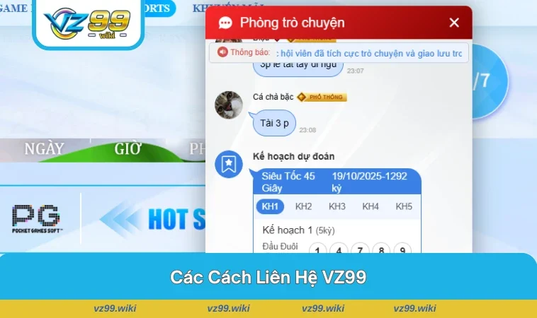 Các phương thức liên hệ tiện lợi và chi tiết thông tin liên hệ