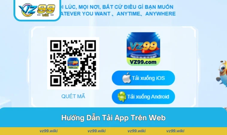 Hỗ trợ tải ứng dụng trên mọi thiết bị người dùng
