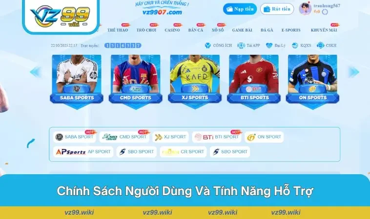 Chương trình hoàn trả tiền cược thể thao khủng