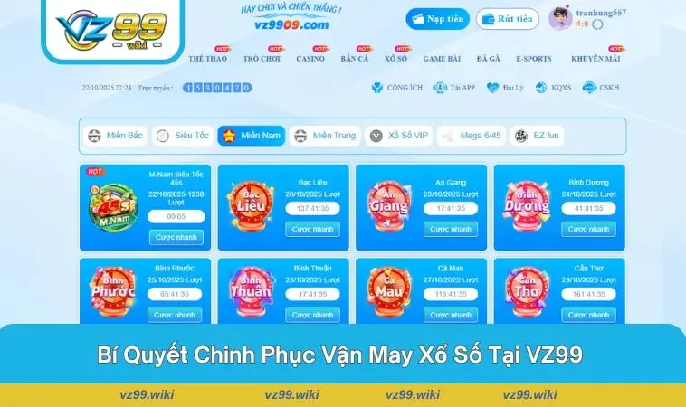 Giao diện phân tích cầu lô và hiển thị tỷ lệ nổ thông minh